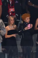 TAYLOR SWIFT and BLAKE LIVELY at Super Bowl LVIII in Las Vegas 02/11/2024