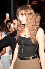 TAYLOR SWIFT and SABRINA CARPENTER Out for Dinner in Sydney 02/20/2024