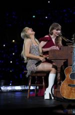 TAYLOR SWIFT and SABRINA CARPENTER Performs at The Eras Tour in Sydney 02/23/2024