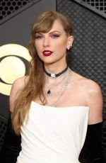 TAYLOR SWIFT at 66th GRAMMY Awards in Los Angeles 02/04/2024