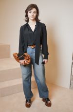 THOMASIN MCKENZIE at Chloe Womenswear F/W 2024-25 Show at Paris Fashion Week 02/29/2024