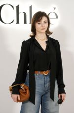 THOMASIN MCKENZIE at Chloe Womenswear F/W 2024-25 Show at Paris Fashion Week 02/29/2024