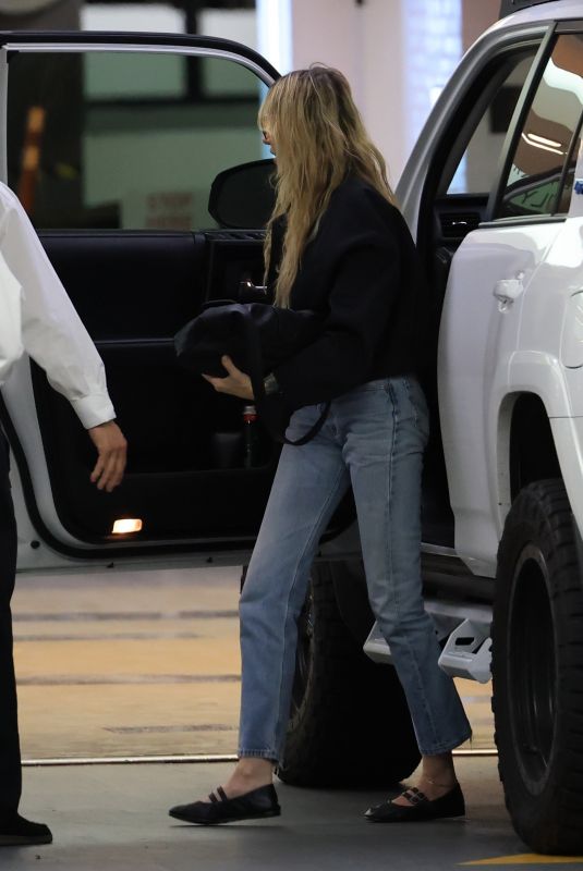 TISH CYRUS Leaves Her Office in Beverly Hills 02/28/2024