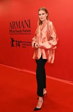 TONI GARRN at Armani Beauty Event at Berlinale 02/18/2024