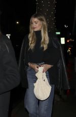 TORI PRAVER Out for Dinner with a Friend in Los Angeles 02/08/2024