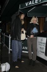 TORI PRAVER Out for Dinner with a Friend in Los Angeles 02/08/2024