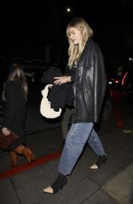 TORI PRAVER Out for Dinner with a Friend in Los Angeles 02/08/2024