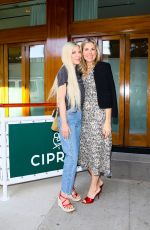 TORI SPELLING Clebrates Friend