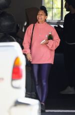 TRACEE ELLIS ROSS Leaves a Gym in Los Angeles 02/09/2024