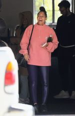 TRACEE ELLIS ROSS Leaves a Gym in Los Angeles 02/09/2024