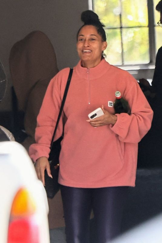 TRACEE ELLIS ROSS Leaves a Gym in Los Angeles 02/09/2024