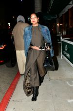 TRACEE ELLIS ROSS Leaves Cipriani Restaurant in Beverly Hills 02/08/2024