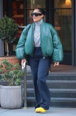 TRACEE ELLIS ROSS Leaves Her Hotel in New York 02/05/2024