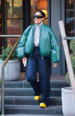 TRACEE ELLIS ROSS Leaves Her Hotel in New York 02/05/2024