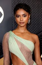TYLA at 66th GRAMMY Awards in Los Angeles 02/04/2024