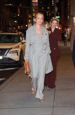 UMA THURMAN Arrives at Tod’s Madison Avenue Store in New York 02/13/2024