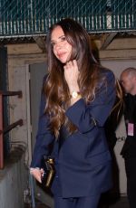 VICTORIA BECKHAM Leaves Lola Premiere at Regency Bruin Theatre in Los Angeles 02/03/2024