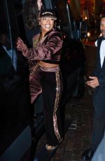 VICTORIA MONET Arrives at Pre-GRAMMY Gala & GRAMMY Salute in Beverly Hills 02/03/2024