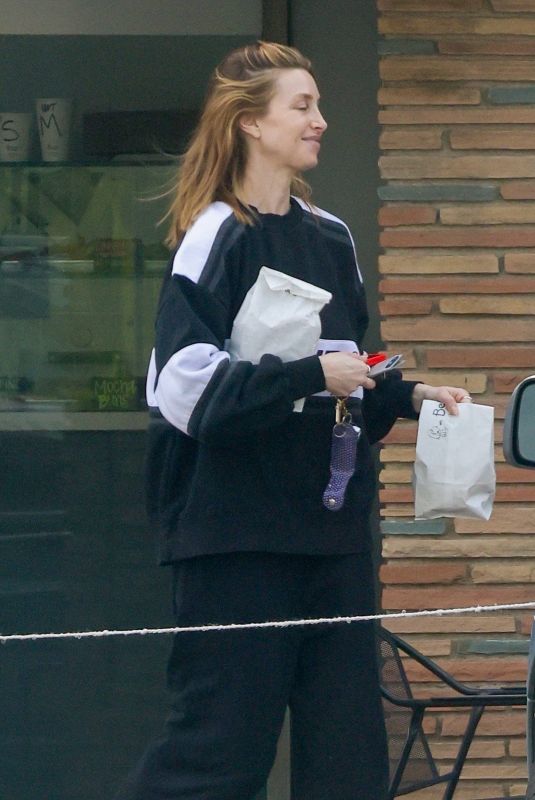 WHITNEY PORT at Belle Bakery Cafe in Studio City 02/16/2024