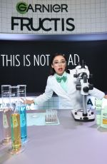 XOCHITL GOMEZ at Garnier Fructis Hair Filler Launch in Century City 02/28/2024