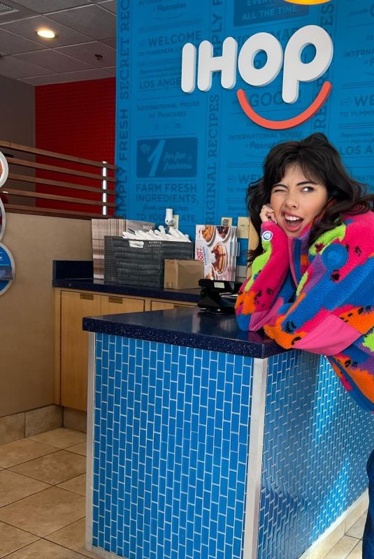 XOCHITL GOMEZ for IHOP Campaign, February 2024