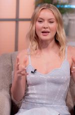 ZARA LARSSON at Lorraine TV Show in London 02/15/2024