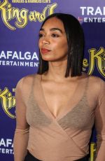 ZARAAH ABRAHAMS at The King And I Press Night at Dominion Theatre in London 01/31/2024