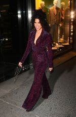 ZAZIE BEETZ Arrives at a Chanel Dinner in New York 02/07/2024