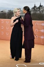 ZENDAYA and FLORENCE PUGH Dune: Part Two Photocall in London 02/14/2024