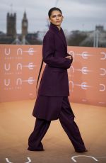 ZENDAYA at Dune: Part Two Photocall in London 02/14/2024
