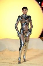 ZENDAYA at The Dune: Part Two Premiere in London 02/15/2024
