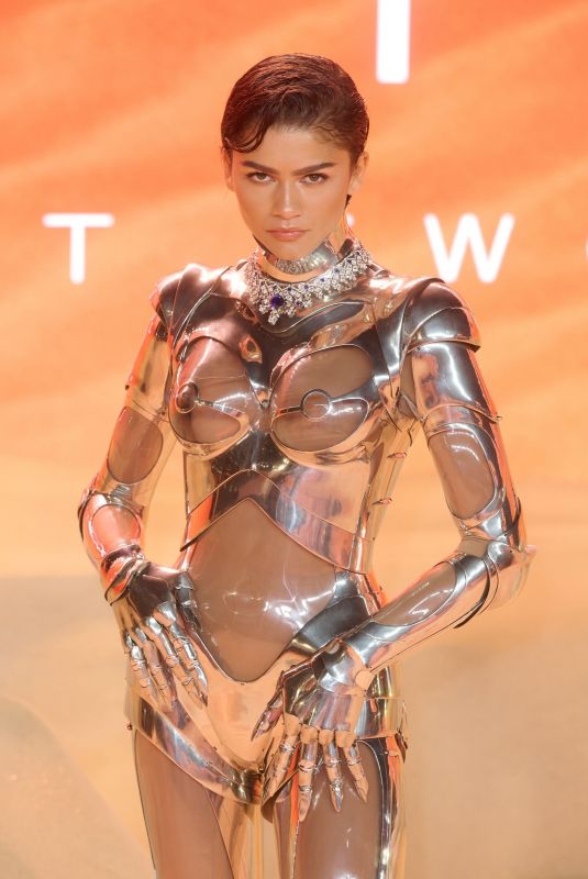 ZENDAYA at The Dune: Part Two Premiere in London 02/15/2024