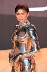 ZENDAYA at The Dune: Part Two Premiere in London 02/15/2024