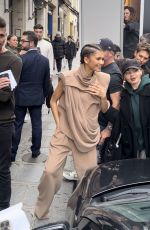 ZENDAYA Leaves an Interview for Dune 2 in Paris 02/13/2024