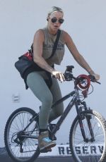 ZOE GREGORY Out Riding a Bike in Fort Lauderdale 02/21/2024