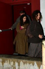 ZOE KRAVITZ Out for Dinner with Friends at Funke Restaurant in Beverly Hills 02/18/2024