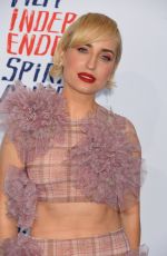 ZOE LISTER-JONES at Film Independent Spirit Awards in Santa Monica 02/25/2024