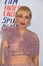 ZOE LISTER-JONES at Film Independent Spirit Awards in Santa Monica 02/25/2024