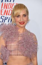 ZOE LISTER-JONES at Film Independent Spirit Awards in Santa Monica 02/25/2024