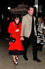 ZOOEY DESCHANEL and Jonathan Scott Leaves an Event in West Hollywood 02/12/2024