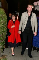 ZOOEY DESCHANEL and Jonathan Scott Leaves an Event in West Hollywood 02/12/2024