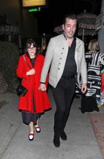 ZOOEY DESCHANEL and Jonathan Scott Leaves an Event in West Hollywood 02/12/2024