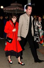 ZOOEY DESCHANEL and Jonathan Scott Leaves an Event in West Hollywood 02/12/2024
