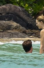 ABBY CHAMPION in Bikini at a Beach in Koh Samui 03/10/2024