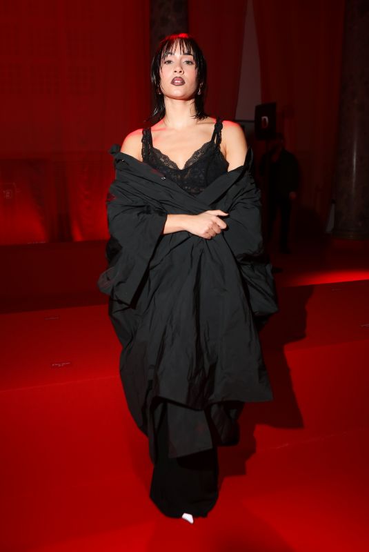 AITANA at Vetements Show at Paris Fashion Week 03/01/2024