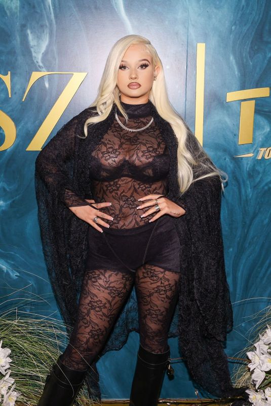 ALABAMA BARKER at SZA & TDE Official Grammy After-Party in Los Angeles 02/04/2024