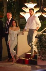ALBA BAPTISTA Leaves CAA Pre-Oscar Party in West Hollywood 03/08/2024