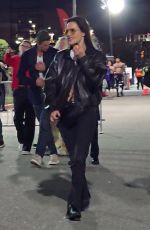 ALESSANDRA AMBROSIO Arrives at Madonna