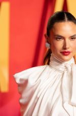 ALESSANDRA AMBROSIO at Vanity Fair Oscar Party in Beverly Hills 03/10/2024