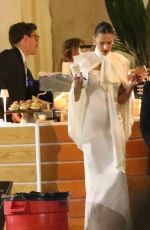 ALESSANDRA AMBROSIO Leaves Vanity Fair Oscar Party in Beverly Hills 03/10/2024